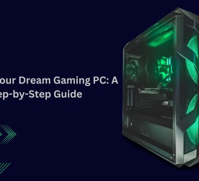 An image of a custom built PC using Green color theme.