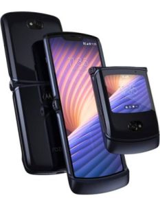 Iconic retro-style foldable smartphone by Motorola.