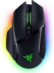 A gaming mouse that offers high quality design and comes with RBG lighting.